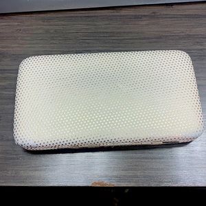White & Gold Polka Dot Wallet